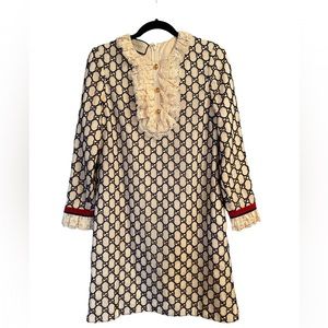 Authentic GUCCI monogram dress L